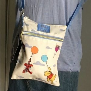 New Loungefly Winnie the Pooh and Friends Crossbody Bag